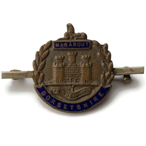Dorset Regiment Dorsetshire Sweetheart Brooch Badge