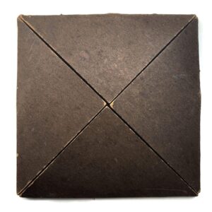 WW1 Death Penny / Memorial Plaque Cardboard Issue Envelope Cover