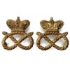 Staffordshire Yeomanry Hussars Regiment Collar Badge PAIR