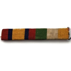 Boer War Queens & Kings South Africa KSA QSA Medal Ribbon Bar - SEW ON STYLE