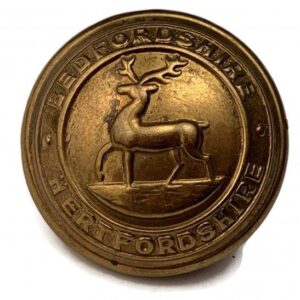 Bedfordshire and Hertfordshire Regiment Tunic Button - 26mm