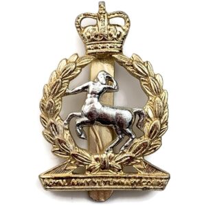 Royal Army Veterinary Corps RAVC Staybrite Anodised Cap Badge - Staybright