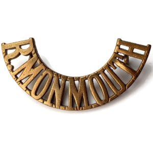 WW1 Monmouthshire Regiment Battalion Shoulder Title