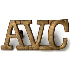 WW1 Army Veterinary Corps AVC Shoulder Title