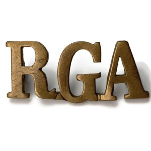 Royal Garrison Artillery RGA Shoulder Title