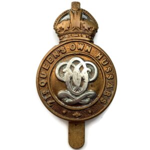 7th Queens Own Hussars Regiment (Queen's) Cap Badge