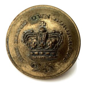 VICTORIAN 87th Regiment of Foot (Royal Irish Fusiliers) 1855-1881 OFFICERS Tunic Button - 25mm