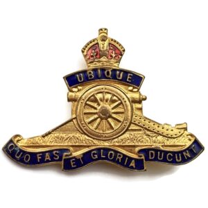 Royal Artillery Regiment Sweetheart Brooch