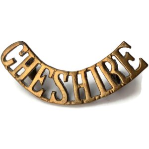 Cheshire Regiment Shoulder Title