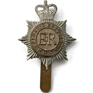 Queens Crown Middlesex Yeomanry Regiment Cap Badge