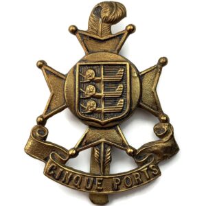 WW1 5th Cinque Ports Battalion, Royal Sussex Regiment Cap Badge