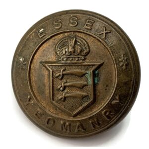 Imperial Essex Yeomanry Regiment Tunic Button - 23mm