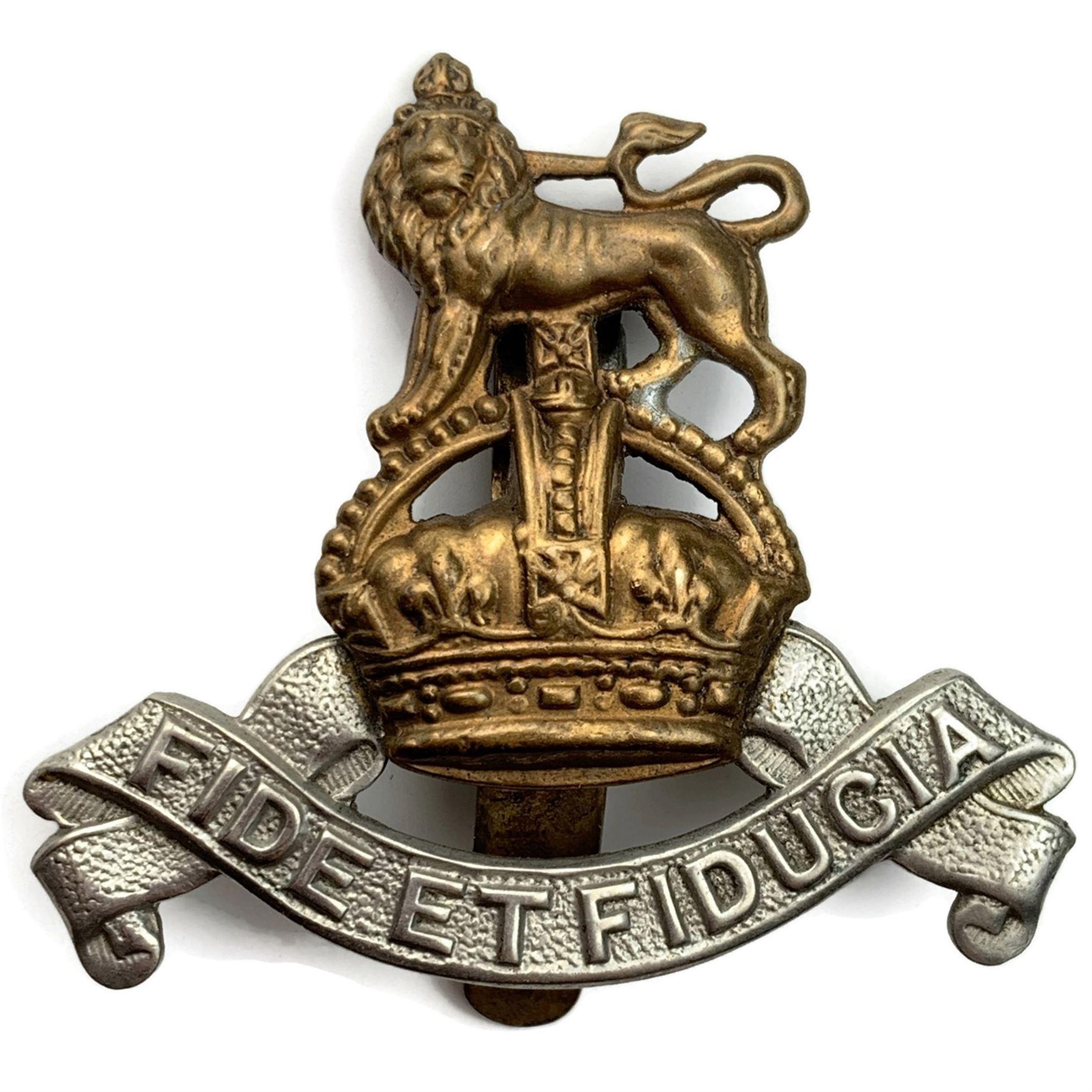 WW2 Royal Army Pay Corps RAPC Cap Badge - British Military Badges