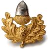 The Cheshire Regiment Officers GILT Collar Badge
