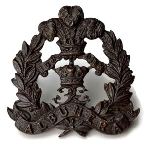 Middlesex Regiment OFFICERS Bronze Officer's Collar Badge