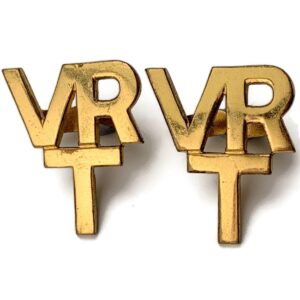 Royal Air Force RAF Volunteer Reserve Territorial VR Shoulder Title PAIR