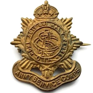 WW1 Army Service Corps ASC Sweetheart Brooch