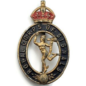 WW2 Royal Corps of Signals RCOS Sweetheart Brooch