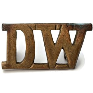 Duke of Wellingtons West Riding Regiment Shoulder Title