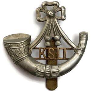 WW2 Kings Shropshire Light Infantry KSLI Regiment (King's) Cap Badge