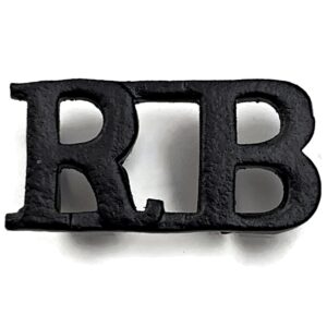 Rifle Brigade (Prince Consort's Own) Regiment Shoulder Title