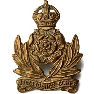 WW2 Intelligence Corps Collar Badge