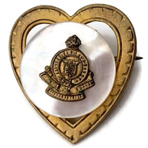 WW2 Royal Army Ordnance Corps RAOC Sweetheart Brooch