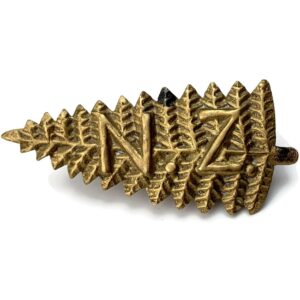 New Zealand Army Infantry Forces Division / Corps FERN VERSION Collar Badge