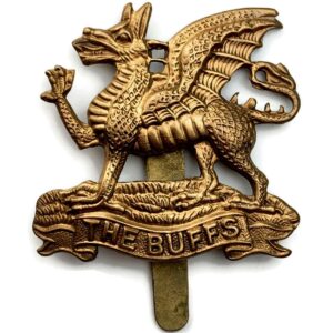 WW2 Royal East Kent (The Buffs) Regiment Cap Badge
