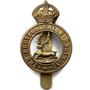 WW1 Hertfordshire Regiment Cap Badge