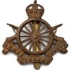 WW1 Army Cyclist Corps (Cyclists) Cap Badge - F.E. WOODWARD B'HAM Makers Mark