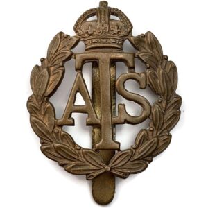 WW2 Auxiliary Territorial Service Corps ATS Cap Badge