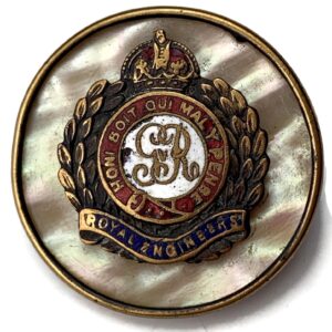 WW1 Royal Engineers Corps (George V) Sweetheart Brooch