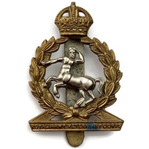 WW2 Royal Army Veterinary Corps RAVC Cap Badge