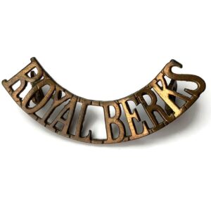 Royal Berkshire Regiment Shoulder Title