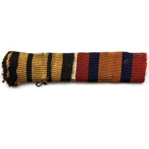 East & West Africa 1887-1900 Campaign & Boer War Queens South Africa QSA Medal Ribbon Bar - SEW ON