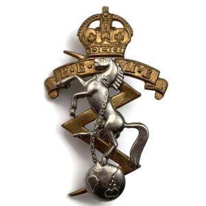 WW2 Royal Electrical & Mechanical Engineers REME Cap Badge
