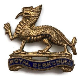 Royal Berkshire Regiment ENAMEL Sweetheart Brooch