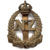WW1 New Zealand Army Infantry Forces BRITISH SECTION Cap Badge - OAK LEAVES