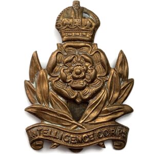 WW2 Intelligence Corps Cap Badge
