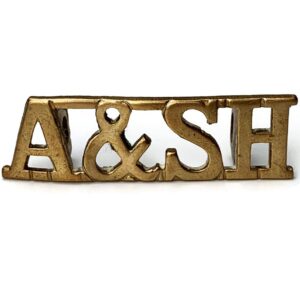 Argyll & Sutherland Highlanders Regiment Scottish Shoulder Title