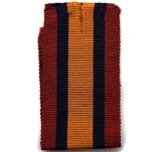 Boer War Spare Queens South Africa QSA Medal SILK Ribbon - 4.25 Inches