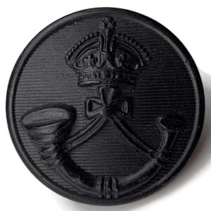 The Rifle Brigade (Prince Consort's Own) Regiment PLASTIC Tunic Button - 24mm