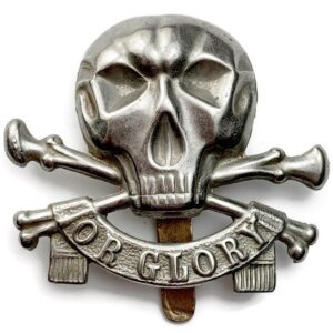 WW2 17th / 21st Lancers (Deaths Head) Regiment Cap Badge