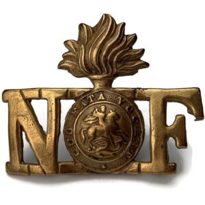 WW1 Northumberland Fusiliers Regiment Shoulder Title