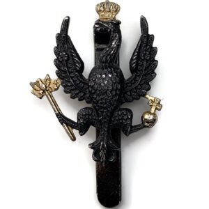 14th/20th Kings Hussars Regiment Staybrite Anodised Cap Badge - Staybright