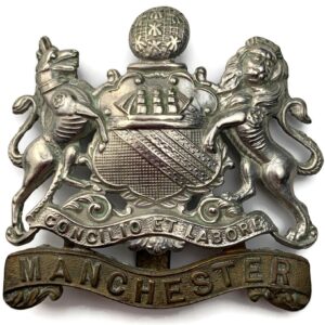 WW1 Manchester Regiment Cap Badge - FIRST PATTERN