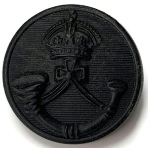 The Rifle Brigade (Prince Consort's Own) Regiment PLASTIC Tunic Button - 24mm