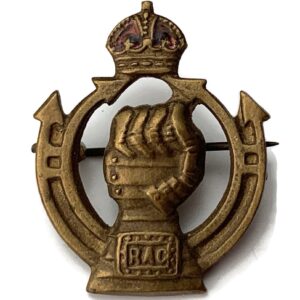 WW2 Royal Armoured Corps Sweetheart Brooch Enamel Badge