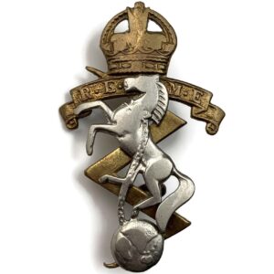 WW2 Royal Electrical & Mechanical Engineers REME Cap Badge